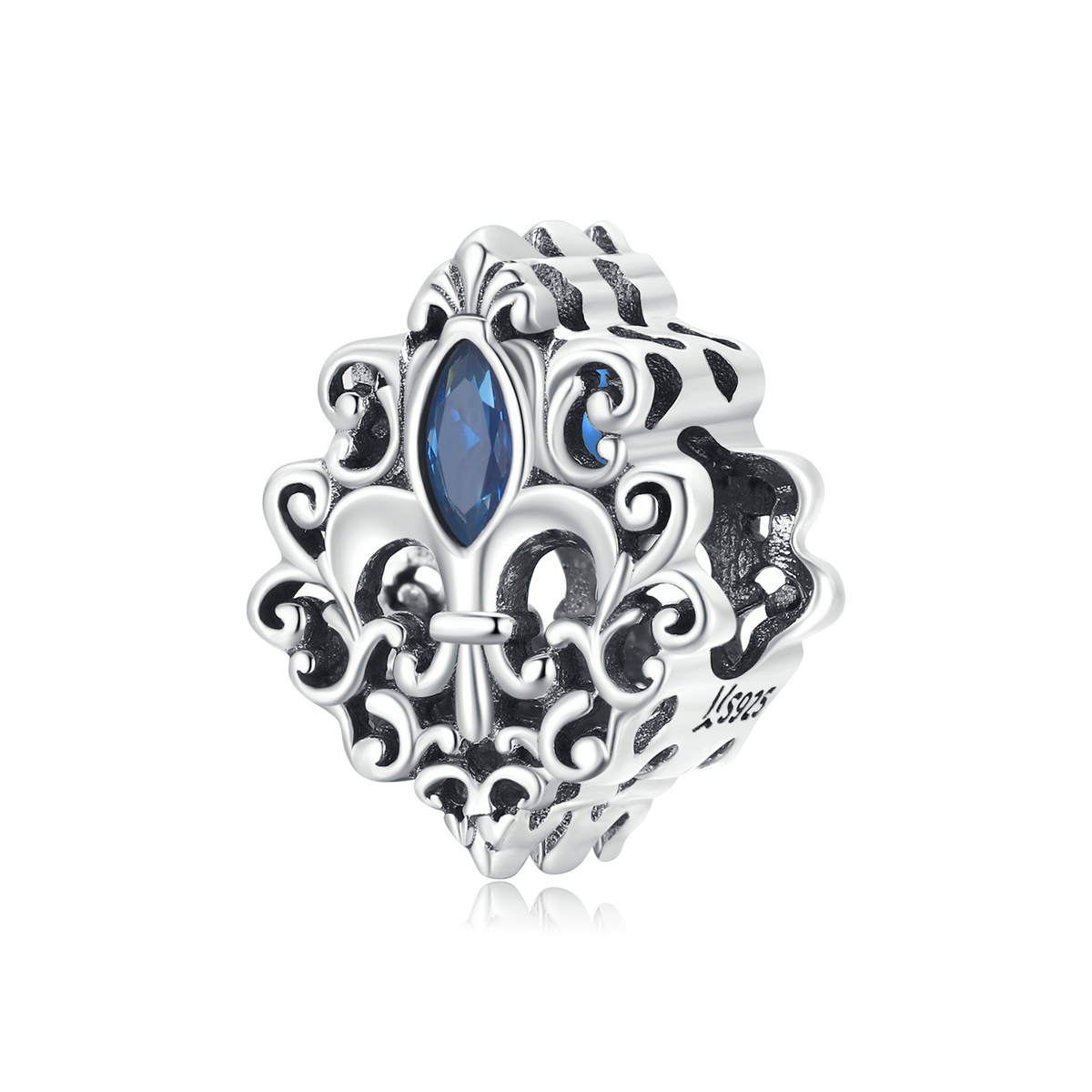 Pandora Style Vintage patroon - waterdruppels Bedel - SCC2151 Pandora Style Vintage patroon - waterdruppels Bedel - SCC2151
