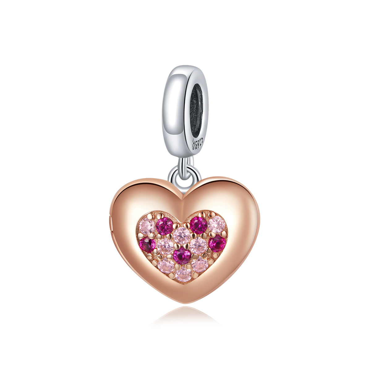 Pandora Style Belofte van liefde Hangende Bedel - BSC396 Pandora Style Belofte van liefde Hangende Bedel - BSC396