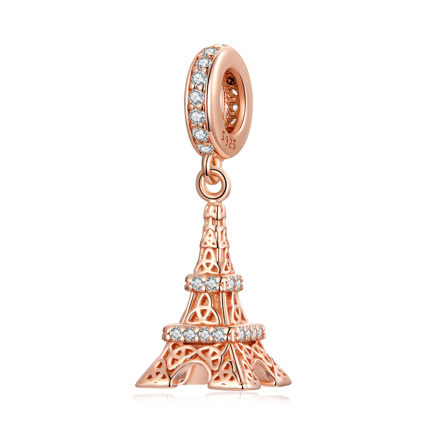 Pandora Style Eiffeltoren Hangende Bedel - BSC640 Pandora Style Eiffeltoren Hangende Bedel - BSC640