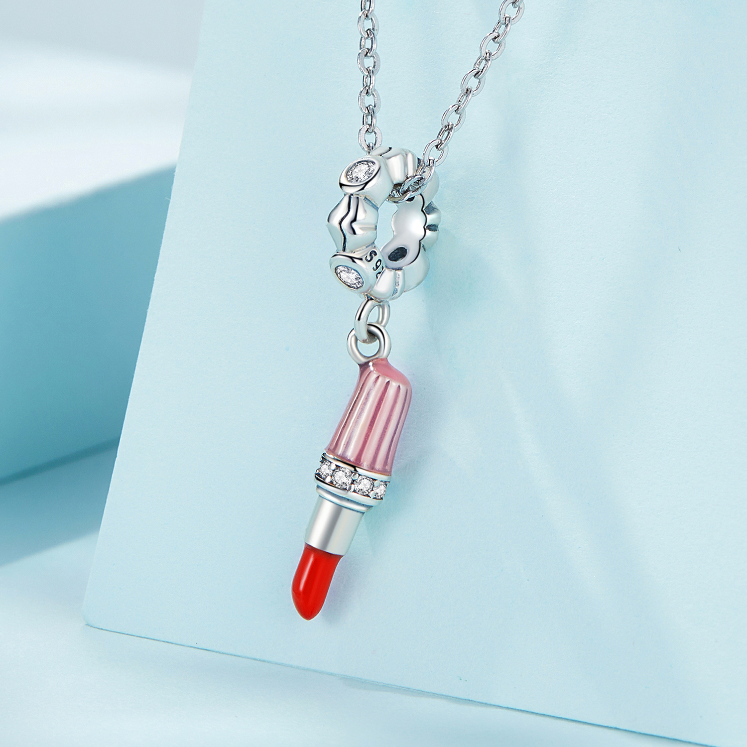Pandora Style Lippenstift Hangende Bedel - SCC2390