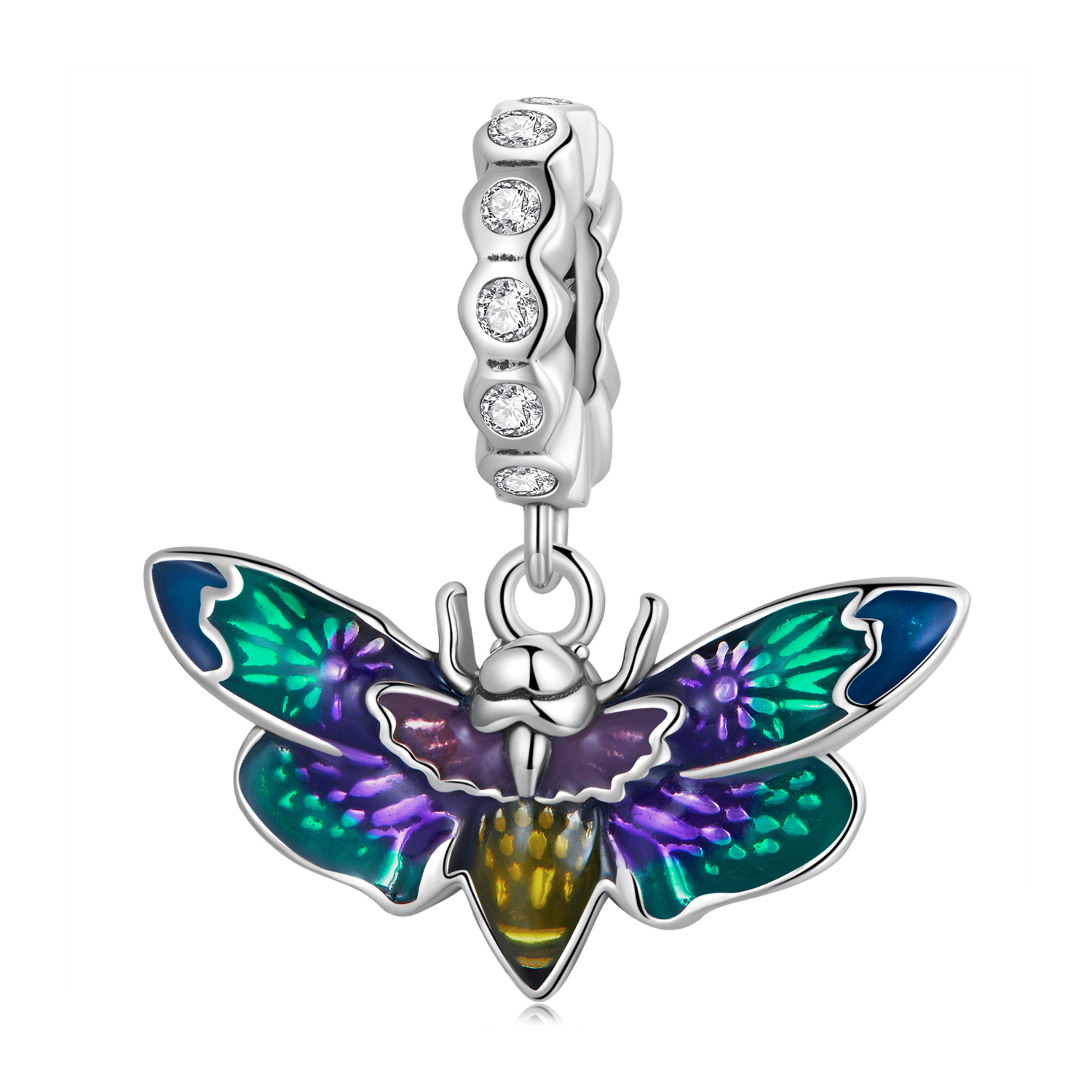 Pandora Style Rare Bij Hangende Bedel - SCC2374 Pandora Style Rare Bij Hangende Bedel - SCC2374
