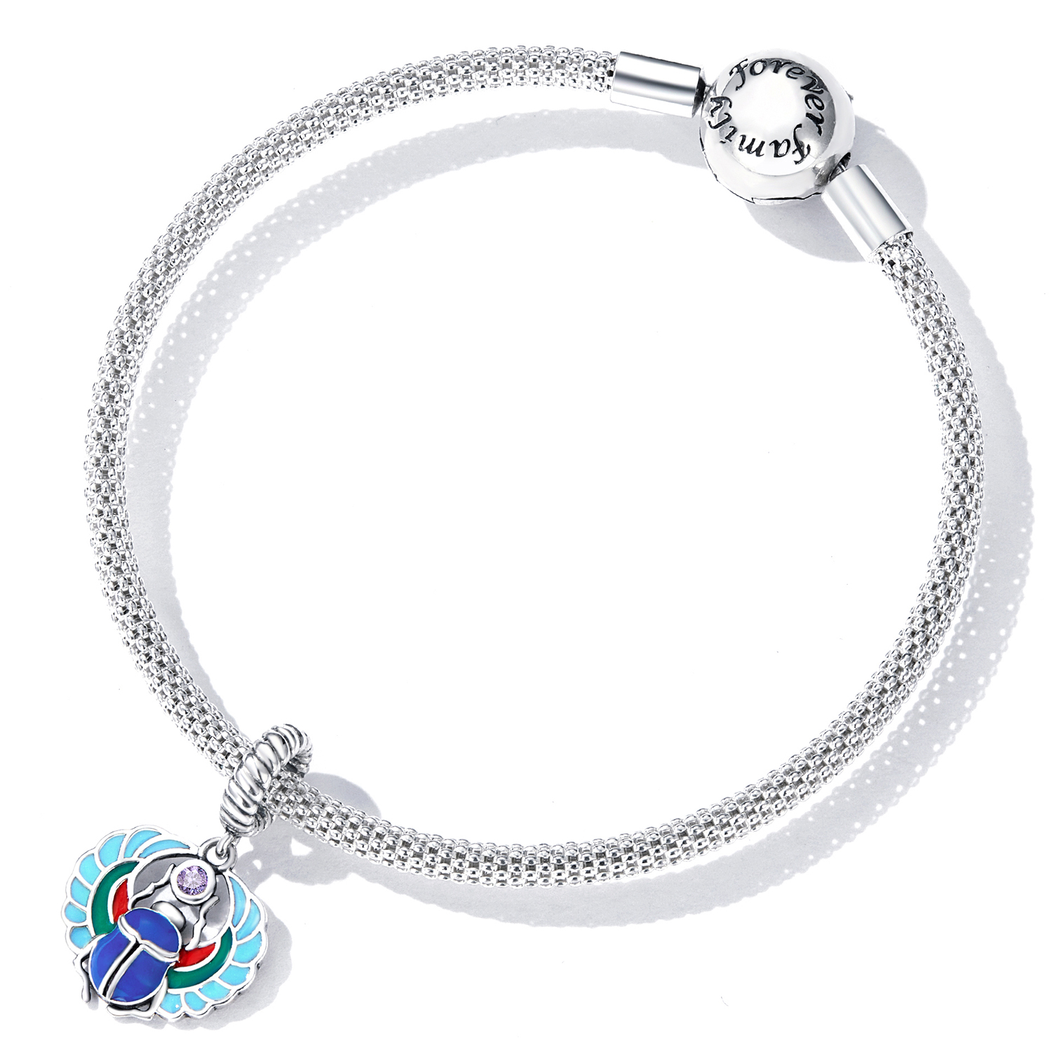 Pandora Style Scarab Hangende Bedel - SCC2255