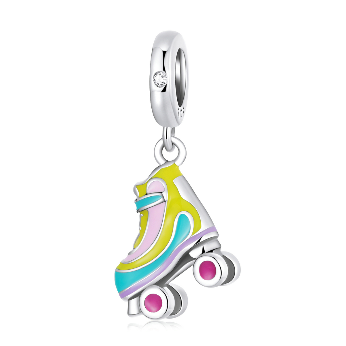 Pandora Style Schaatsen Hangende Bedel - SCC2213 Pandora Style Schaatsen Hangende Bedel - SCC2213