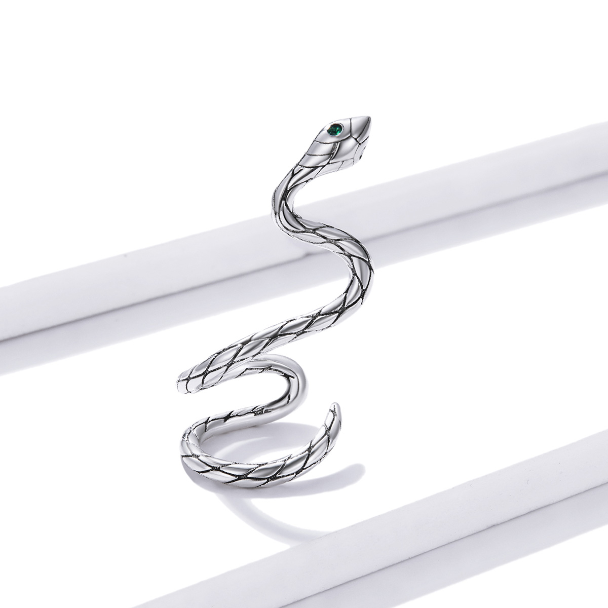 Pandora Style Mystieke Slang Oorclip - BSE510