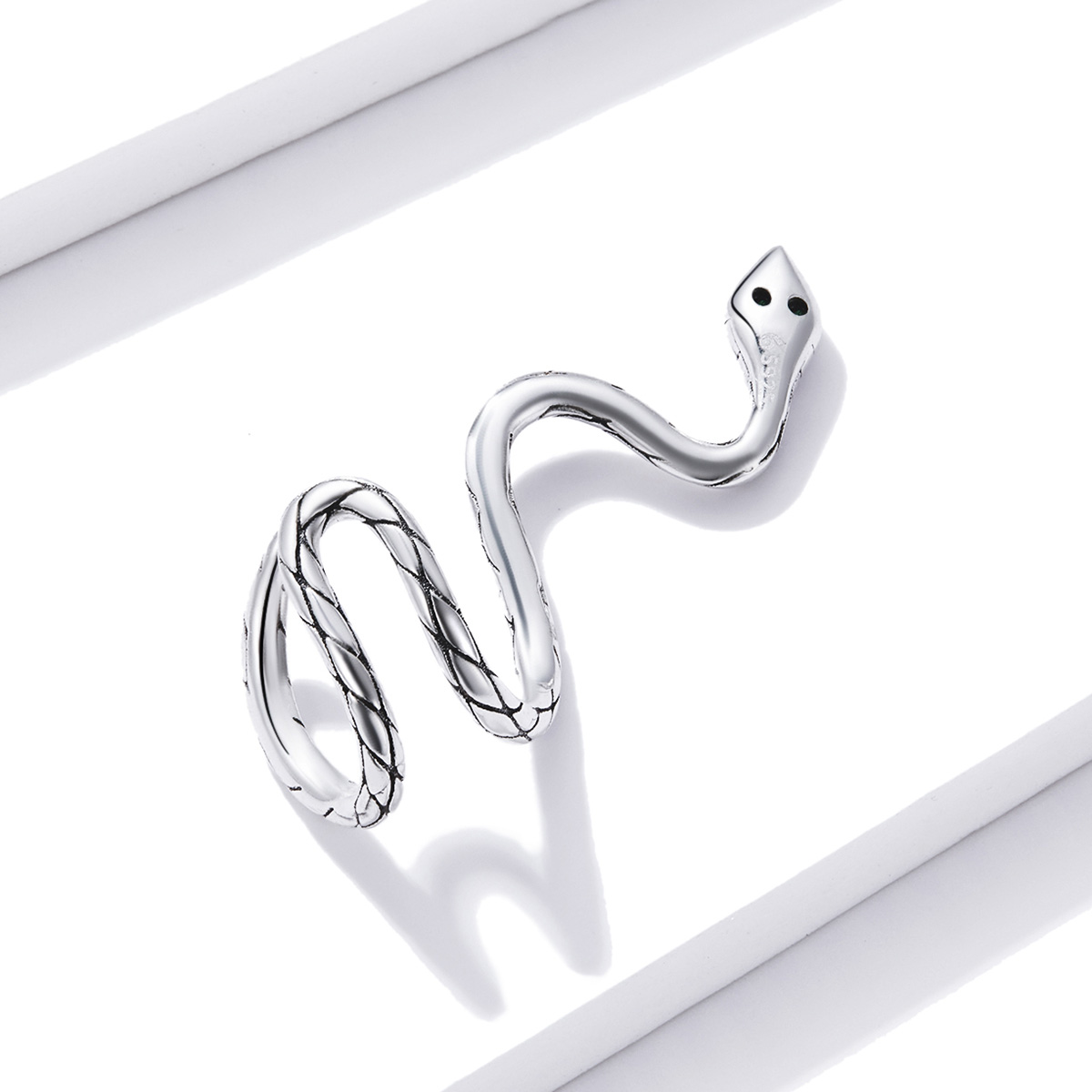 Pandora Style Mystieke Slang Oorclip - BSE510