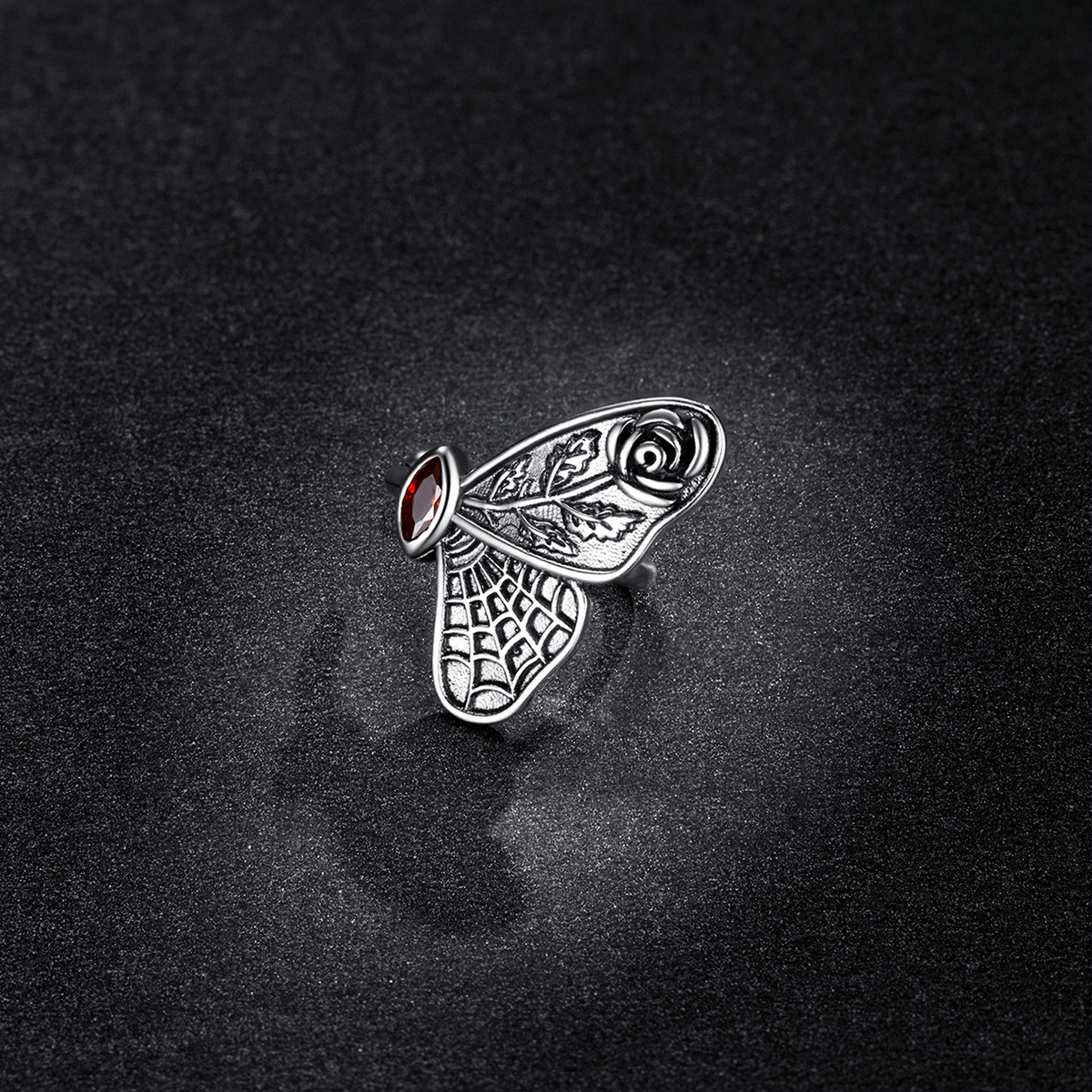 Pandora Style Retro Vlinder Oorclip - BSE533
