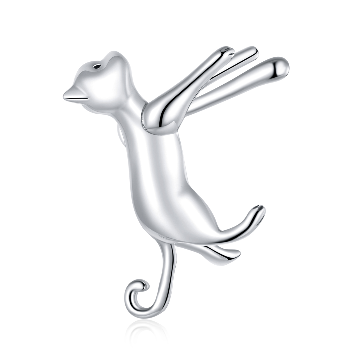 Pandora Style Schattig Kitten Oorclip - SCE967 Pandora Style Schattig Kitten Oorclip - SCE967