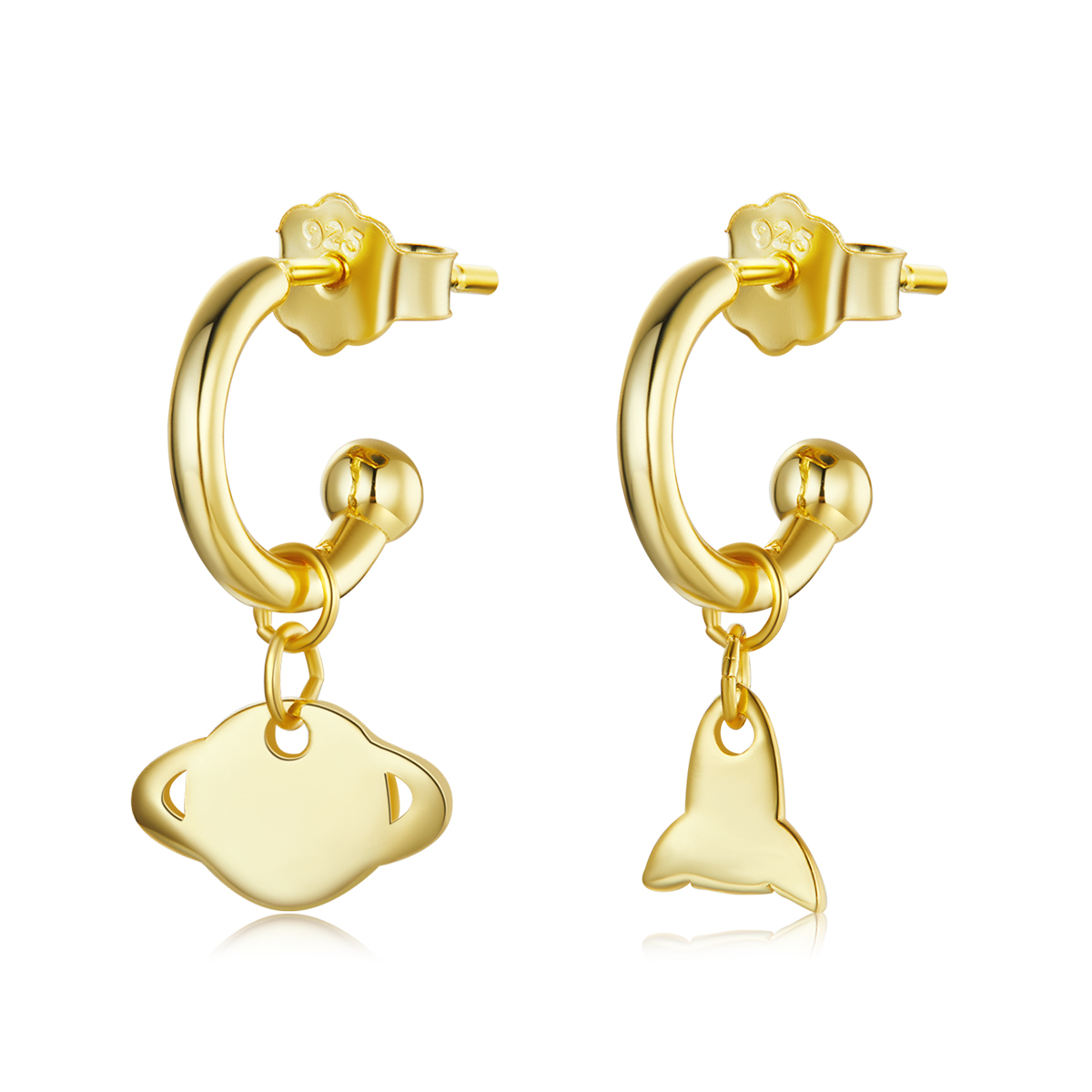 Pandora Style Smaken Oorhangers - SCE1188-B Pandora Style Smaken Oorhangers - SCE1188-B