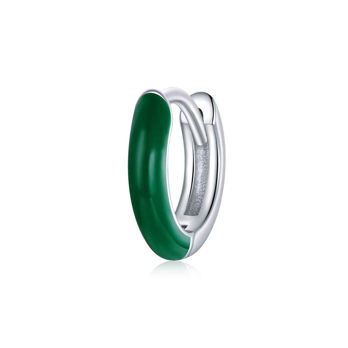 Pandora Style Klein Groen Oorbellen - BSE488-GN Pandora Style Klein Groen Oorbellen - BSE488-GN