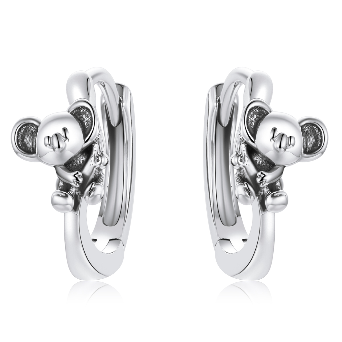 Pandora Style Leuke Koala Oorbellen - BSE507
