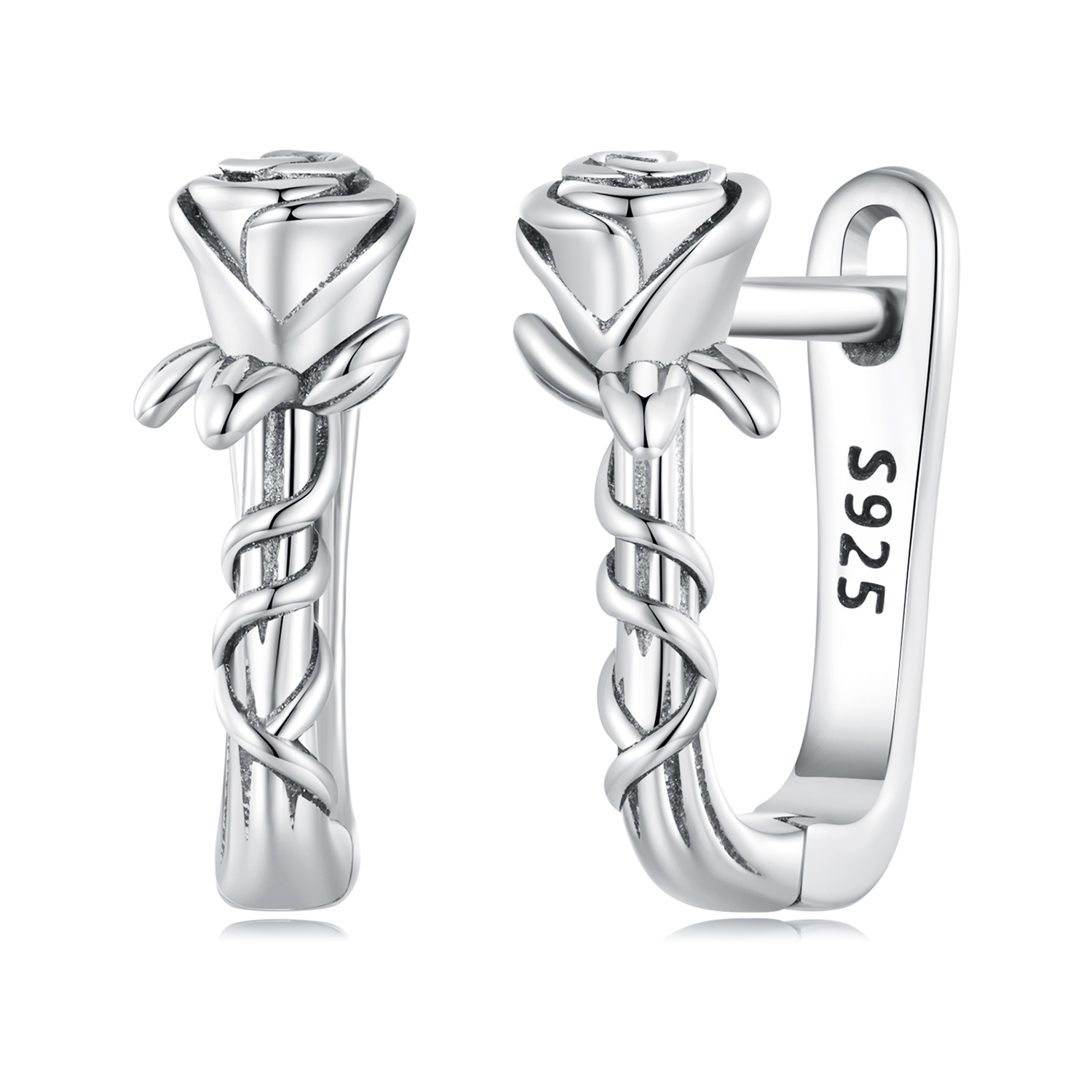 Pandora Style Rozen Oorbellen - BSE716 Pandora Style Rozen Oorbellen - BSE716