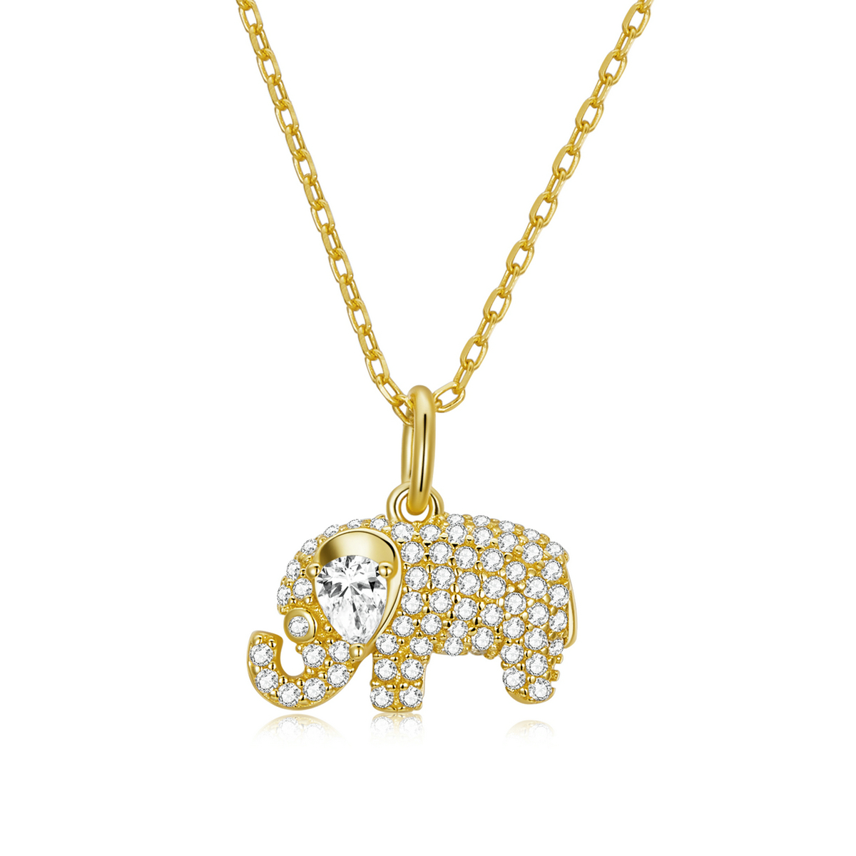 Pandora Style Exquise Olifant Ketting - BSN239-B Pandora Style Exquise Olifant Ketting - BSN239-B