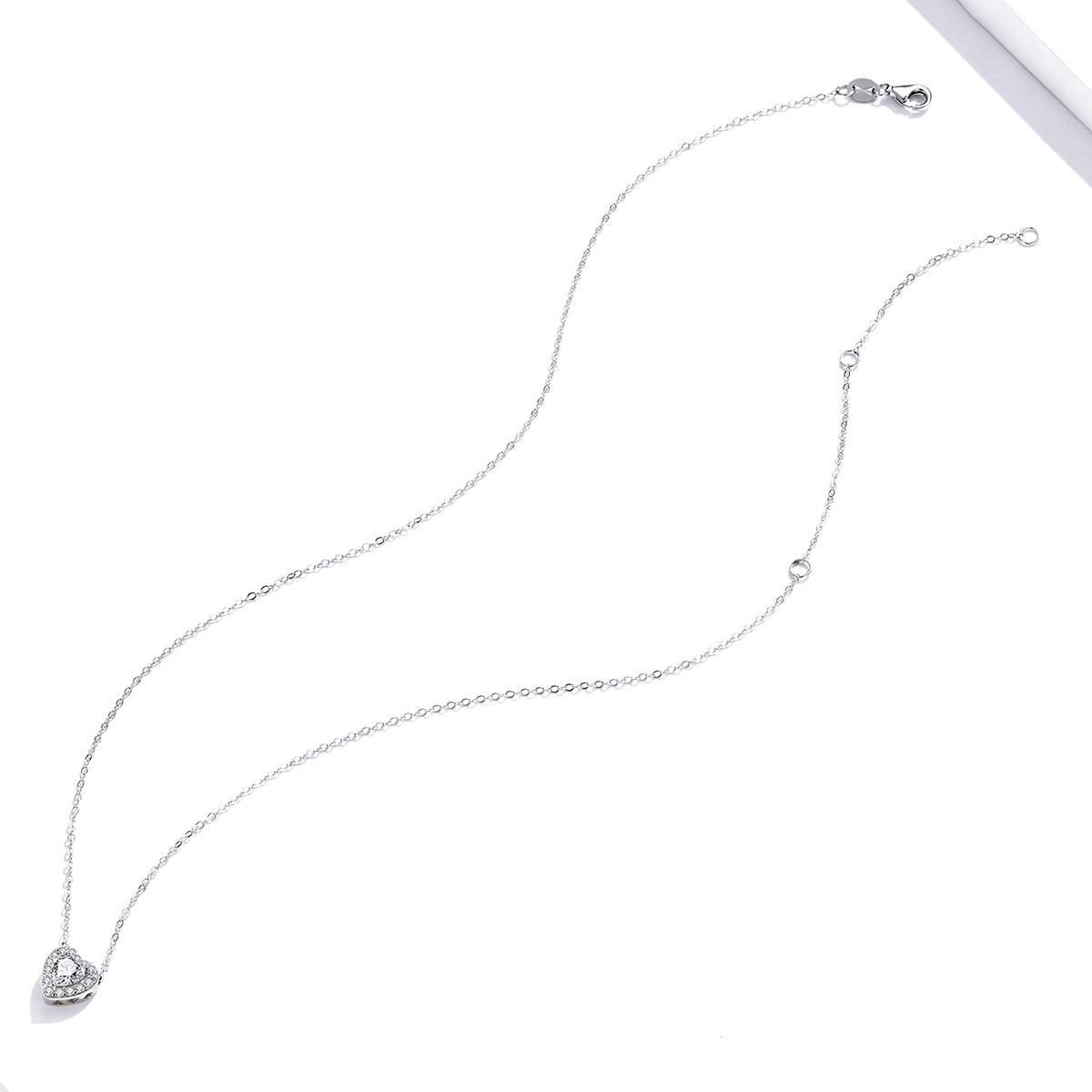 Pandora Style Heldere liefde Ketting - SCN455