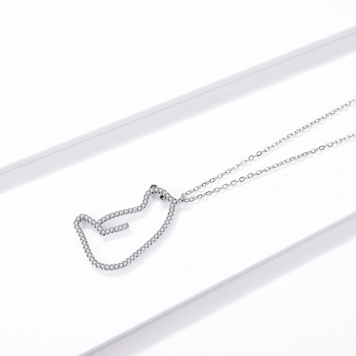 Pandora Style Ijsbeer Ketting - BSN195