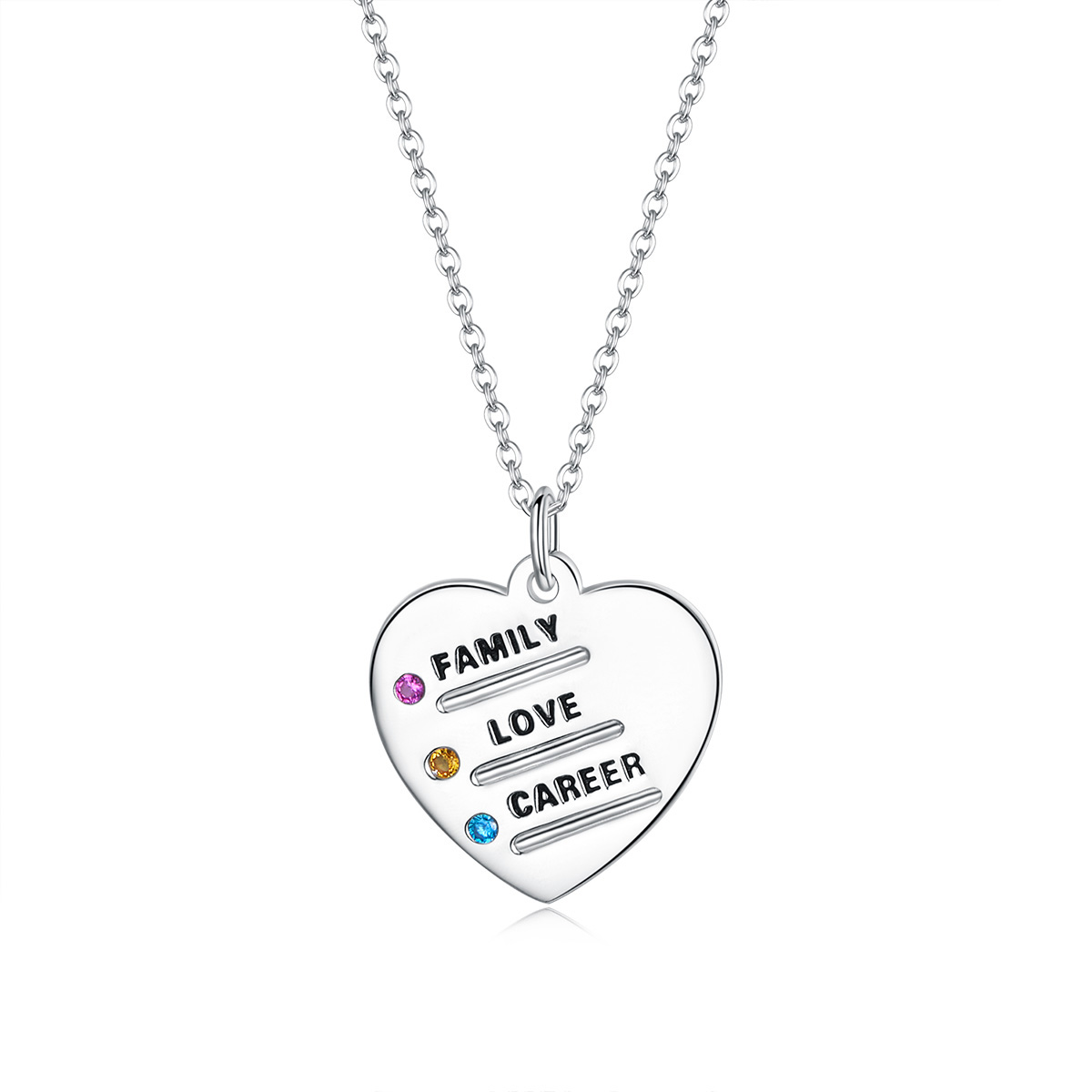 Pandora Style Liefde Taal Ketting - BSN058