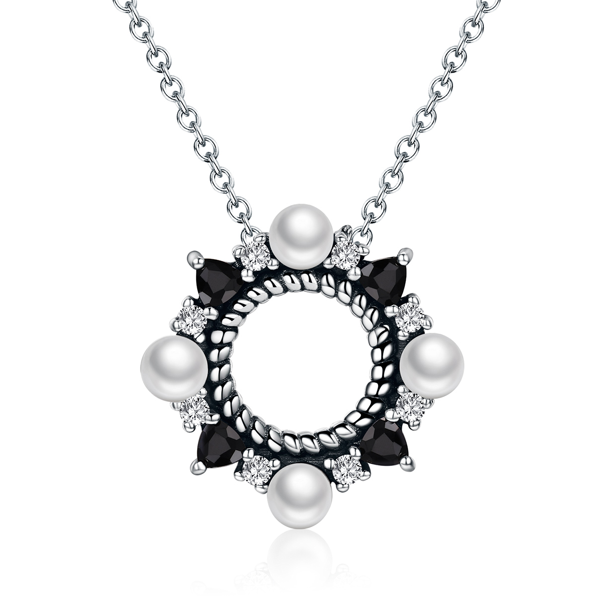 Pandora Style Prachtige beweging Ketting - VSN032 Pandora Style Prachtige beweging Ketting - VSN032