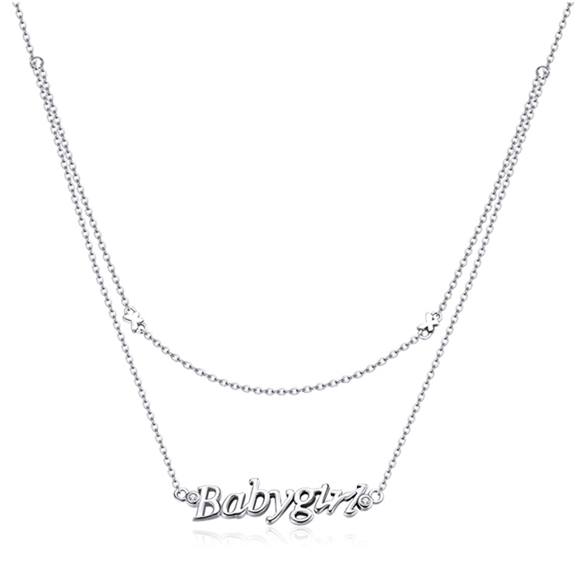 Pandora Style Schatmeisje Ketting - BSN230 Pandora Style Schatmeisje Ketting - BSN230