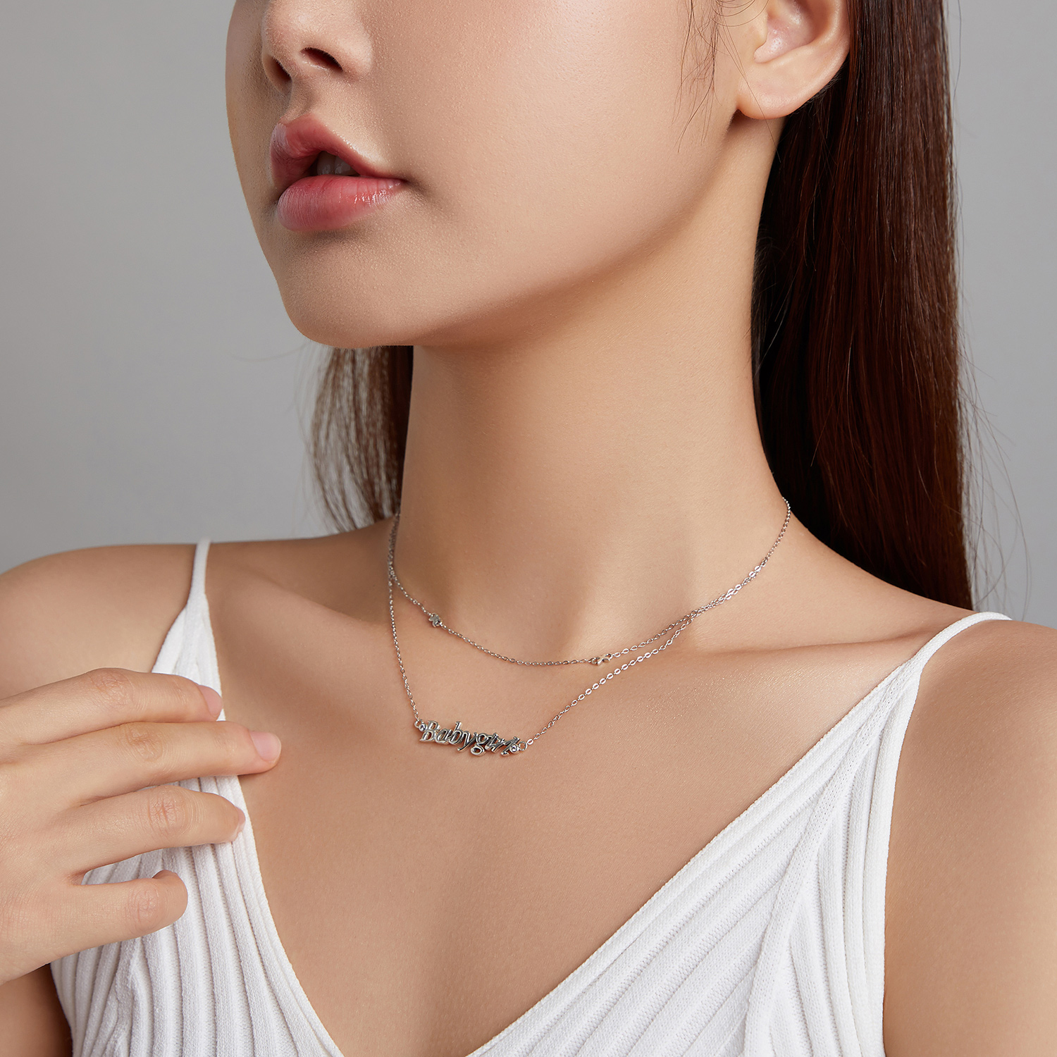 Pandora Style Schatmeisje Ketting - BSN230