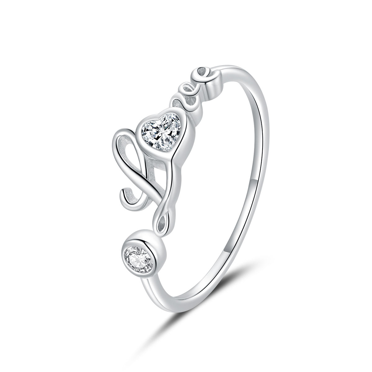 Pandora Style Liefde Open Ring - BSR146 Pandora Style Liefde Open Ring - BSR146