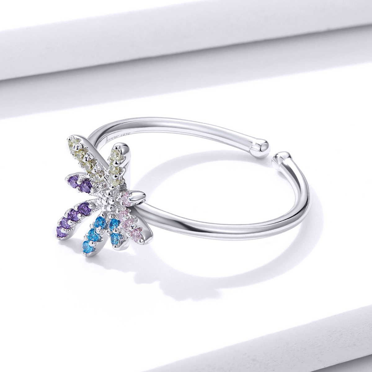 Pandora Style Vuurwerk Open Ring - BSR120