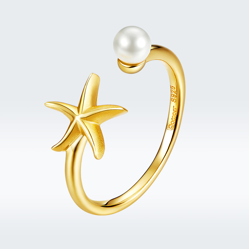 Pandora Style Zomer Zeester Open Ring - BSR064