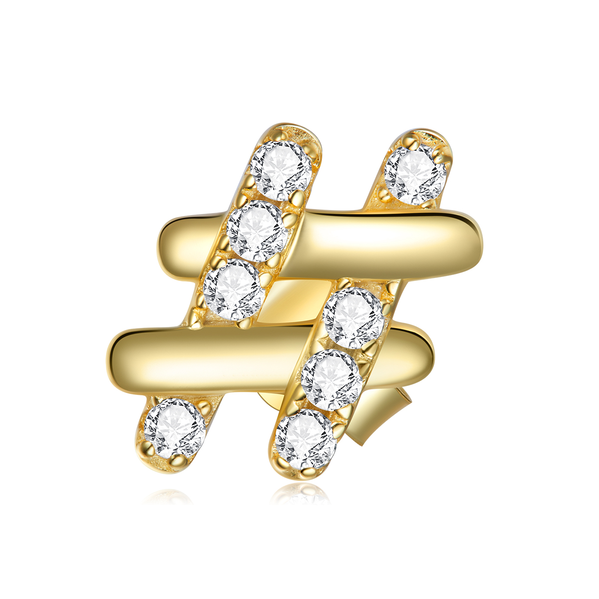 Pandora Style Geheim Symbool - # Oorknopjes - SCE1071 Pandora Style Geheim Symbool - # Oorknopjes - SCE1071
