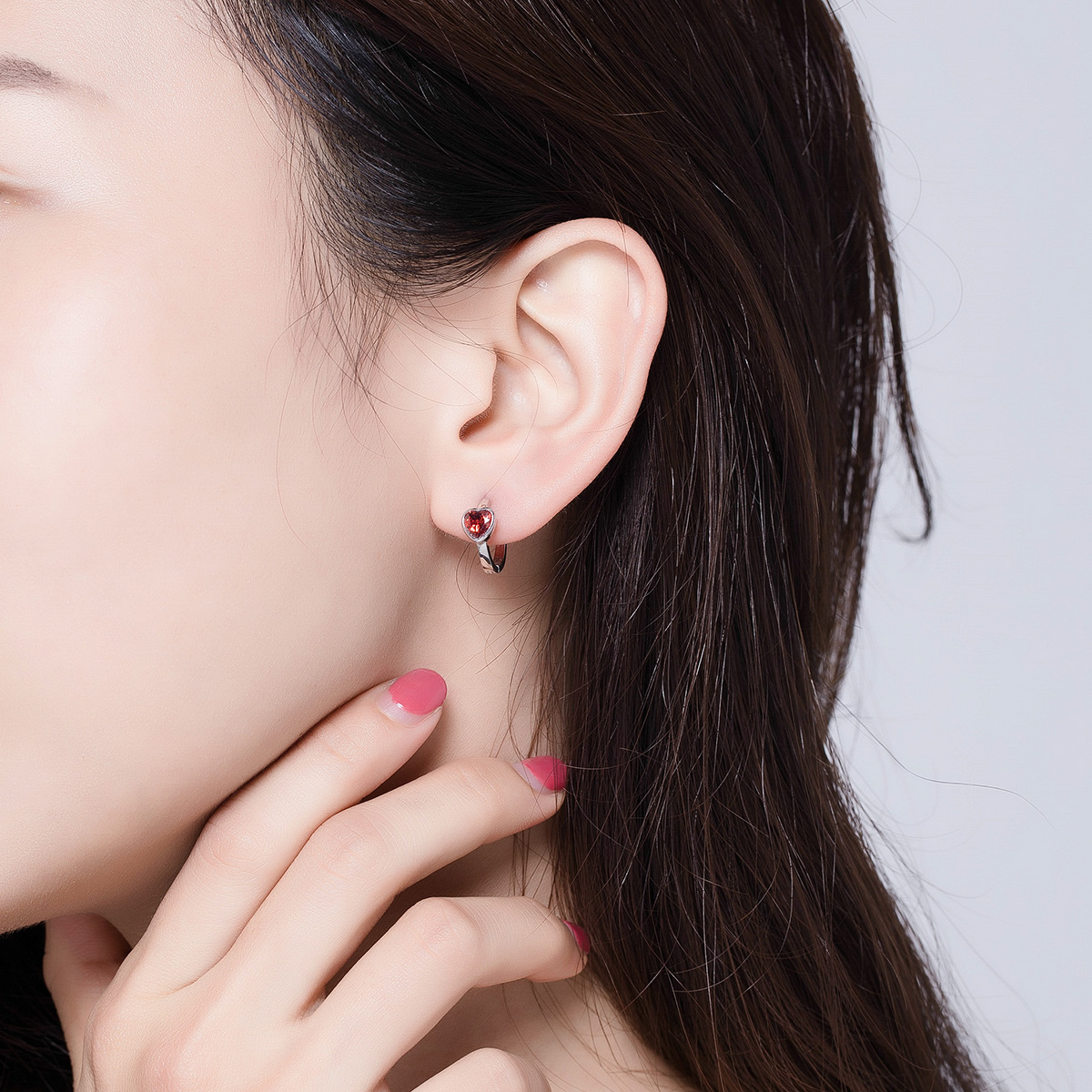 Pandora Style Ik hou van je Oorknopjes - BSE084