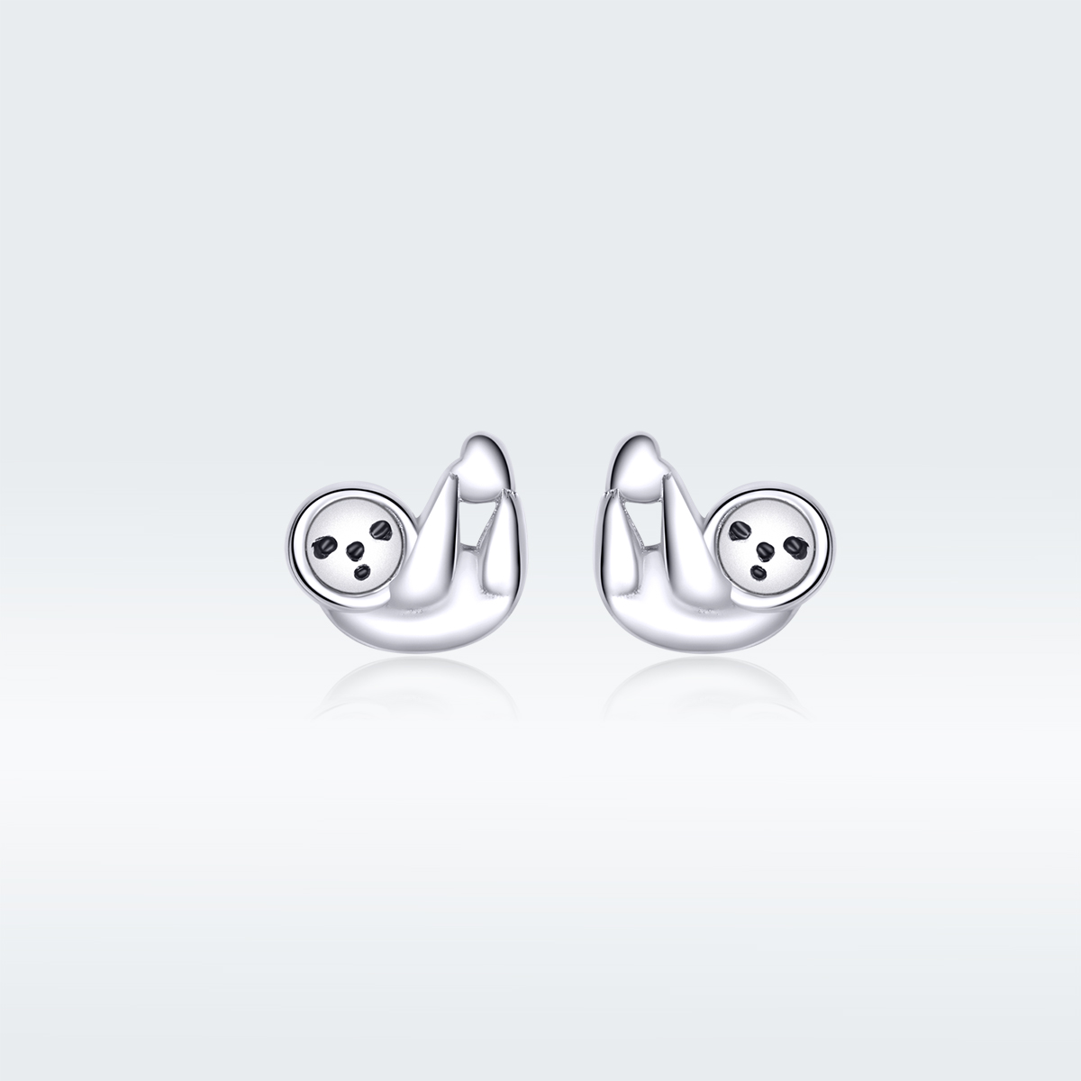 Pandora Style Kleine Luiaard Oorknopjes - BSE303