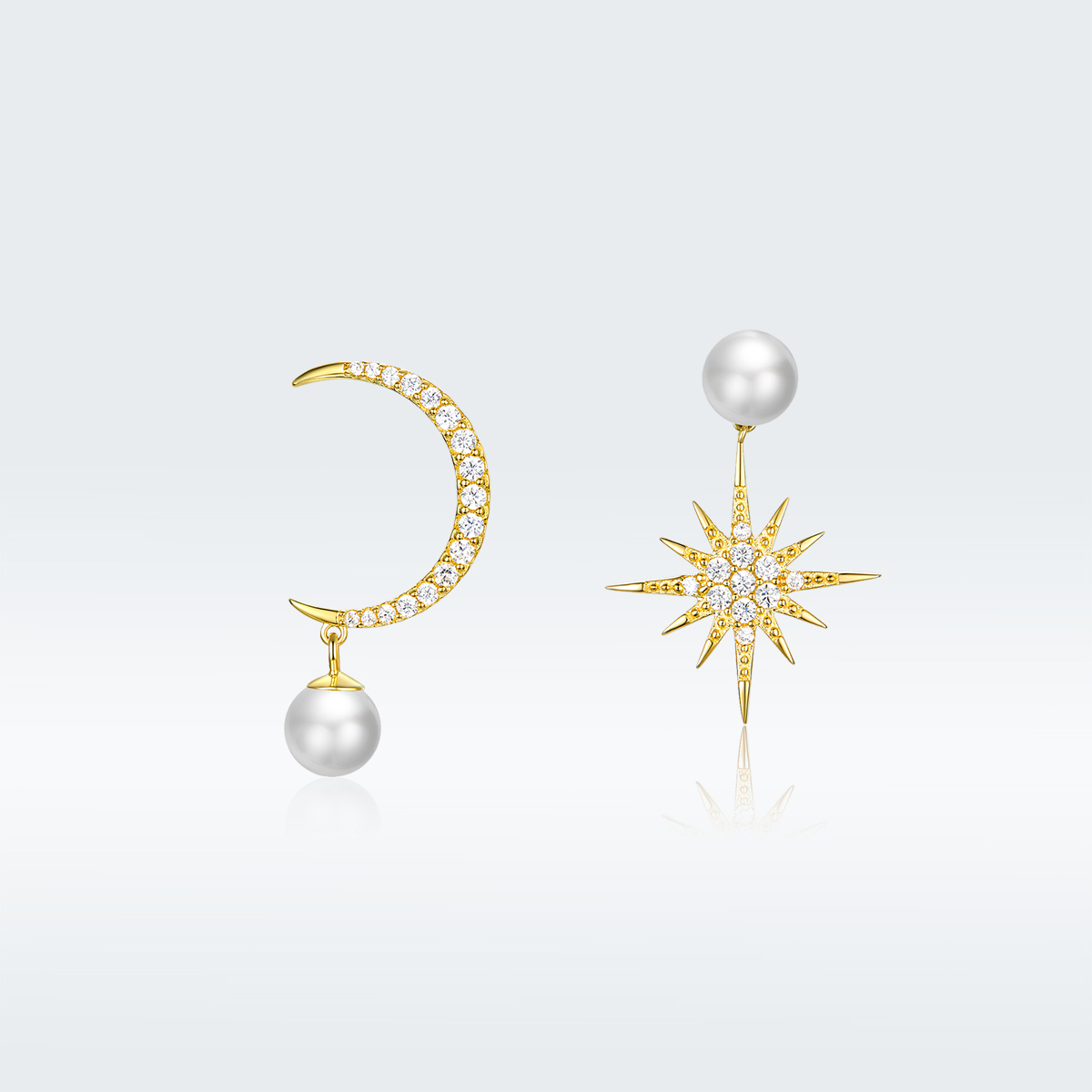 Pandora Style Liefde Nocturne Oorknopjes - BSE308