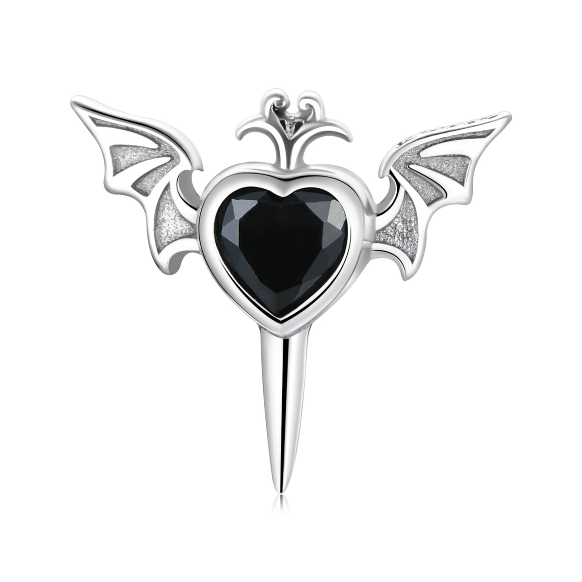 Pandora Style Liefde Vleugels Oorknopjes - SCE1179-BK Pandora Style Liefde Vleugels Oorknopjes - SCE1179-BK