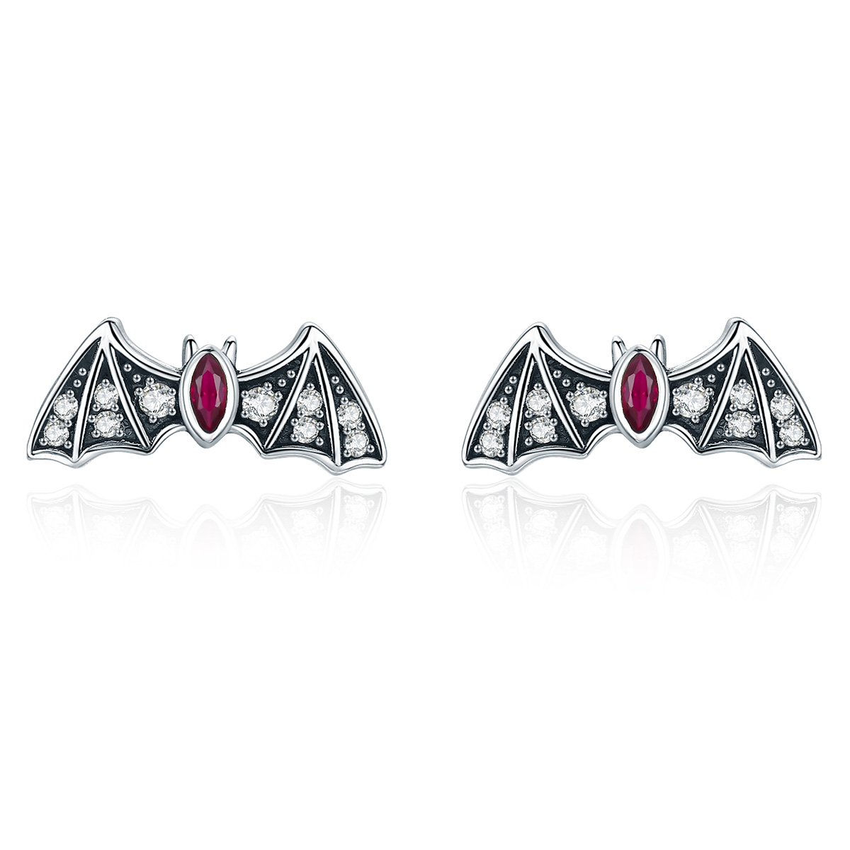 Pandora Style Mysterie Vleermuis Oorknopjes - BSE004 Pandora Style Mysterie Vleermuis Oorknopjes - BSE004