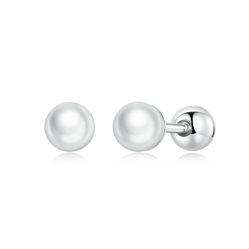 Pandora Style Parel Oorknopjes - BSE630-AS Pandora Style Parel Oorknopjes - BSE630-AS