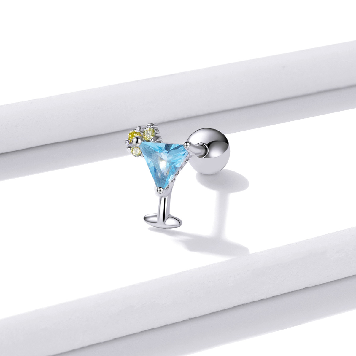 Pandora Style Summer Sweetheart - IJsdrank Oorknopjes - BSE489