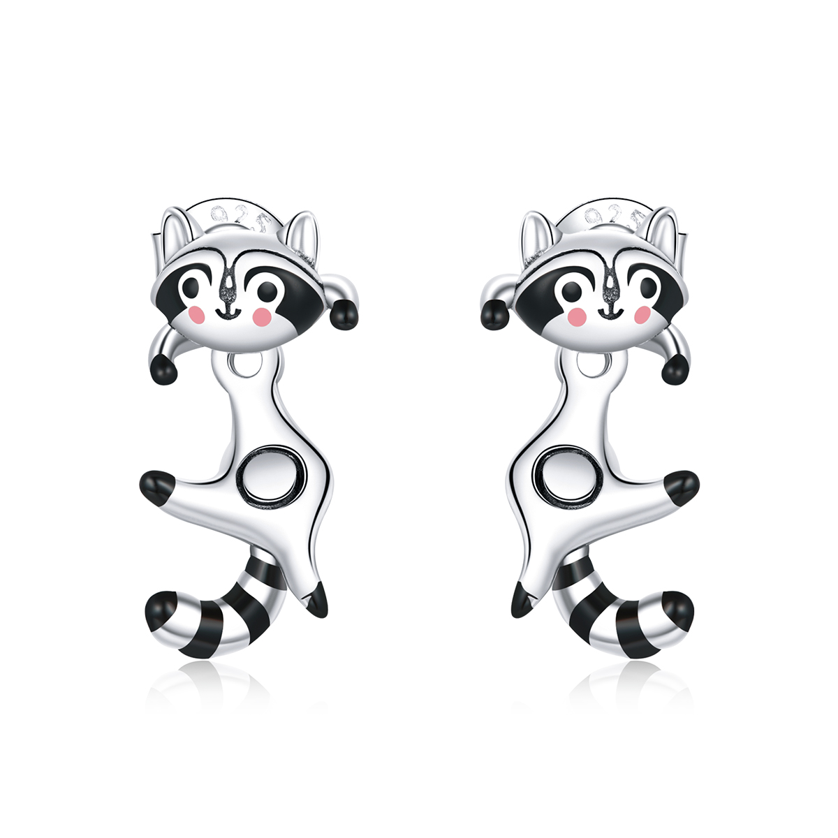Pandora Style Wasbeer Oorknopjes - SCE990 Pandora Style Wasbeer Oorknopjes - SCE990