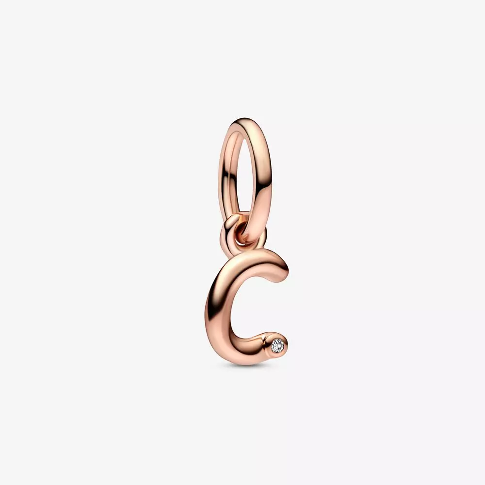 PANDORA Letter C Script Alphabet Hangbedel - 782472C01