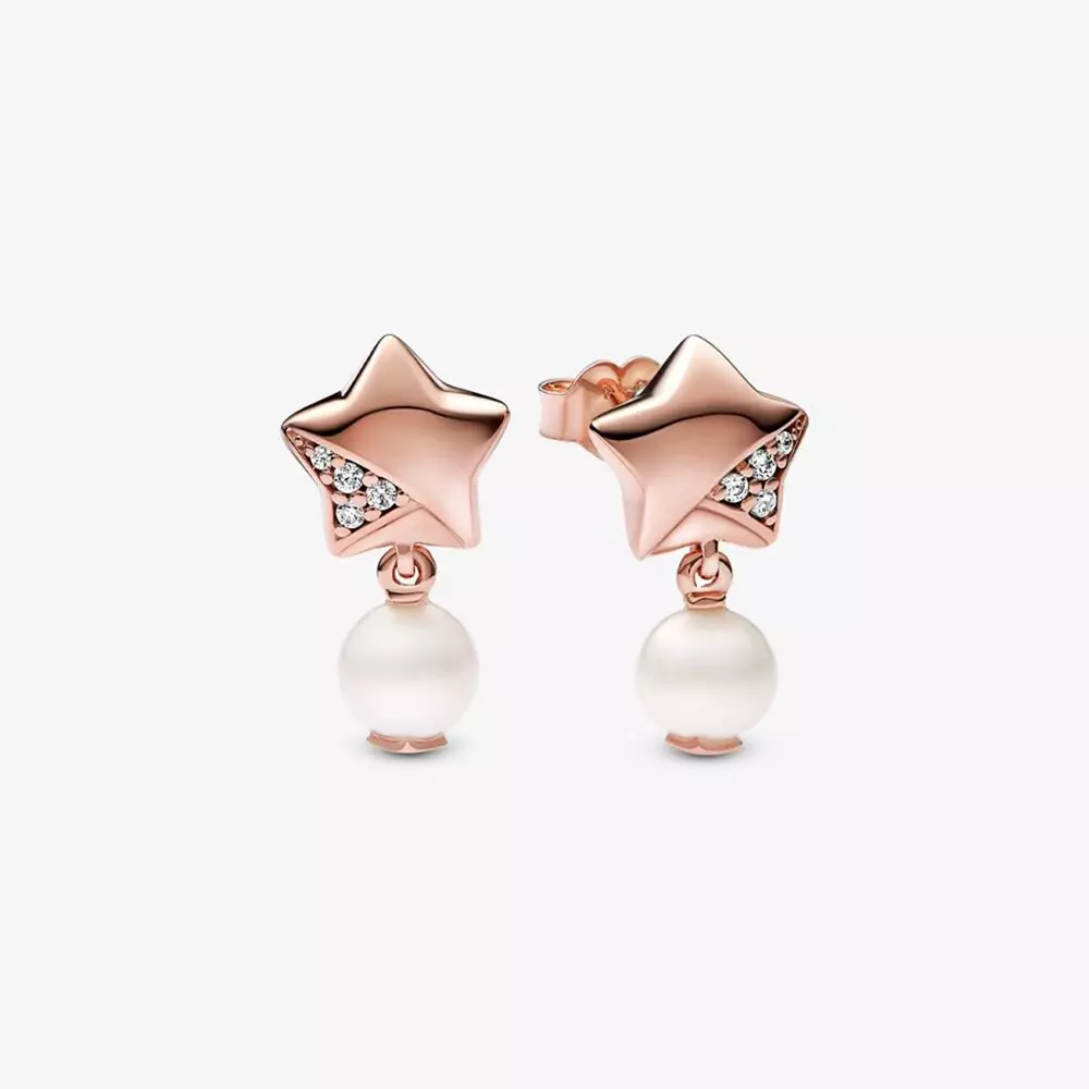 PANDORA Lucky Star Series Jane Star Stud Oorbellen - 282488C01