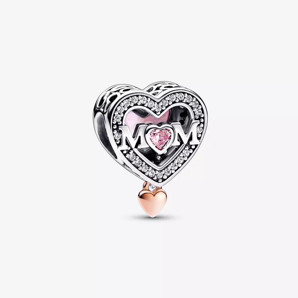 Pandora Moeder en Hart Bedel - 782653C01