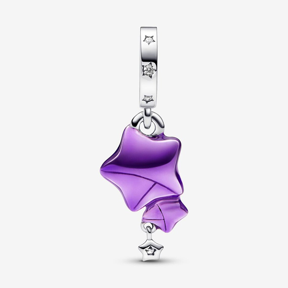Pandora Paars Geluksster Hanger - 792487C01 Pandora Paars Geluksster Hanger - 792487C01