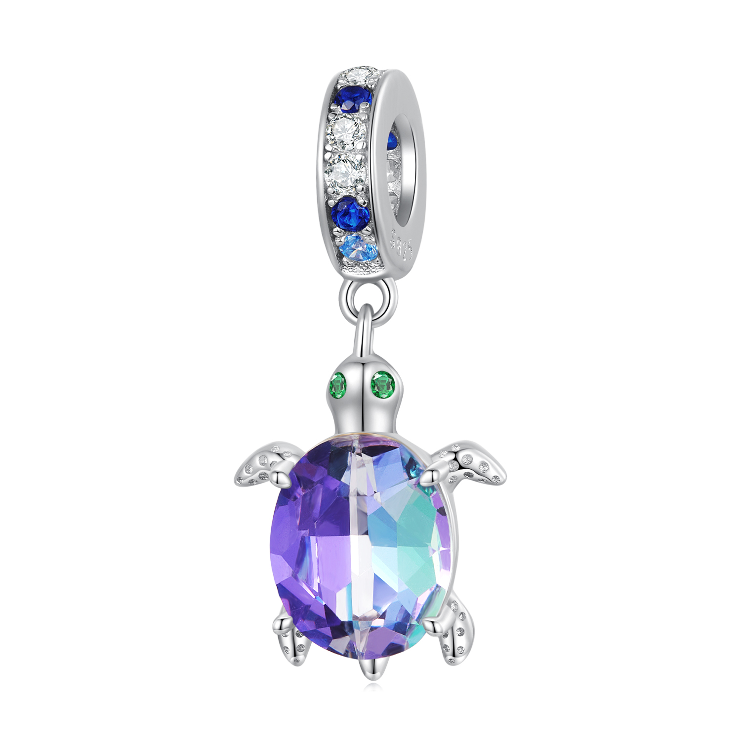 Pandora Stijl Delicate Schildpad Hanger Bedel - BSC849 Pandora Stijl Delicate Schildpad Hanger Bedel - BSC849