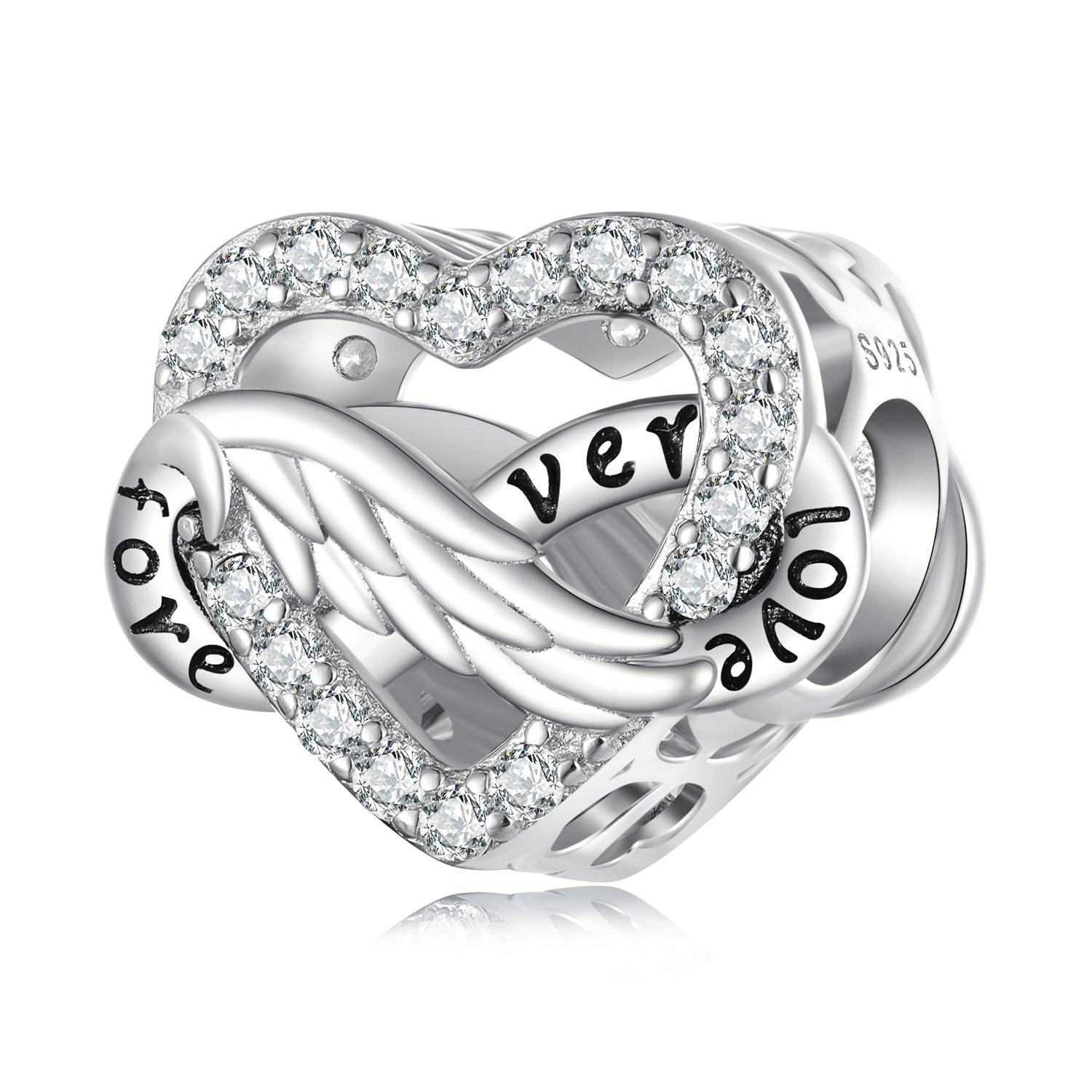 Pandora Stijl Eeuwig Hart Bedel - BSC853 Pandora Stijl Eeuwig Hart Bedel - BSC853