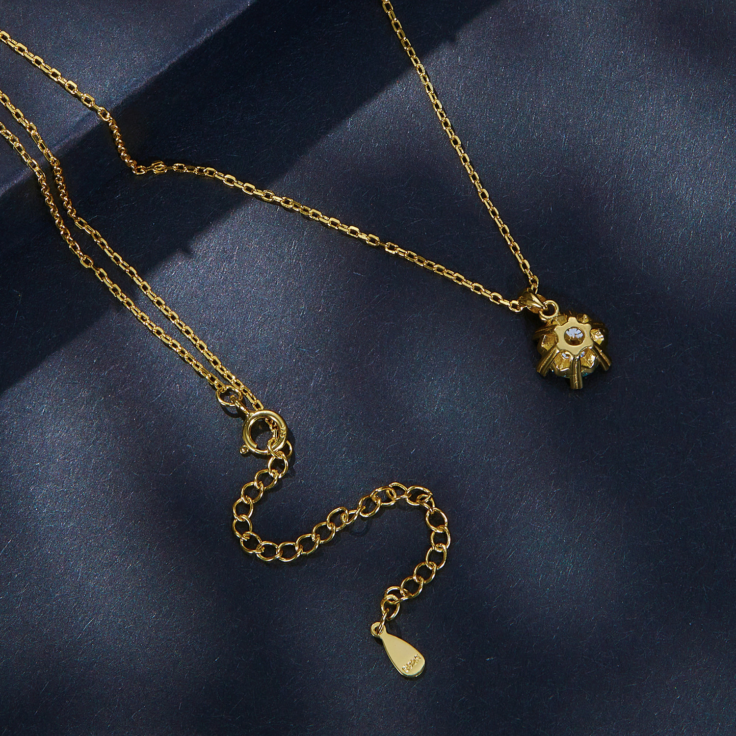 Pandora Stijl Ketting met Luxe Moissanite - MSN006-B