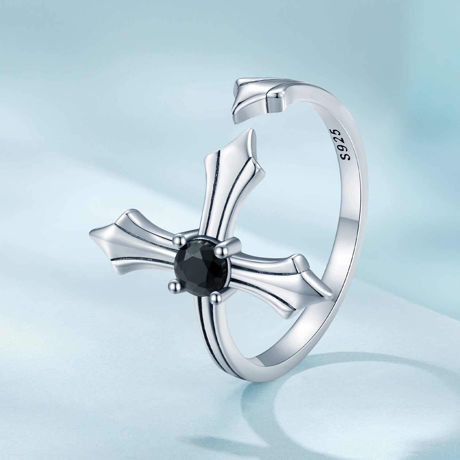 Pandora Stijl Kruis Open Ring - SCR939
