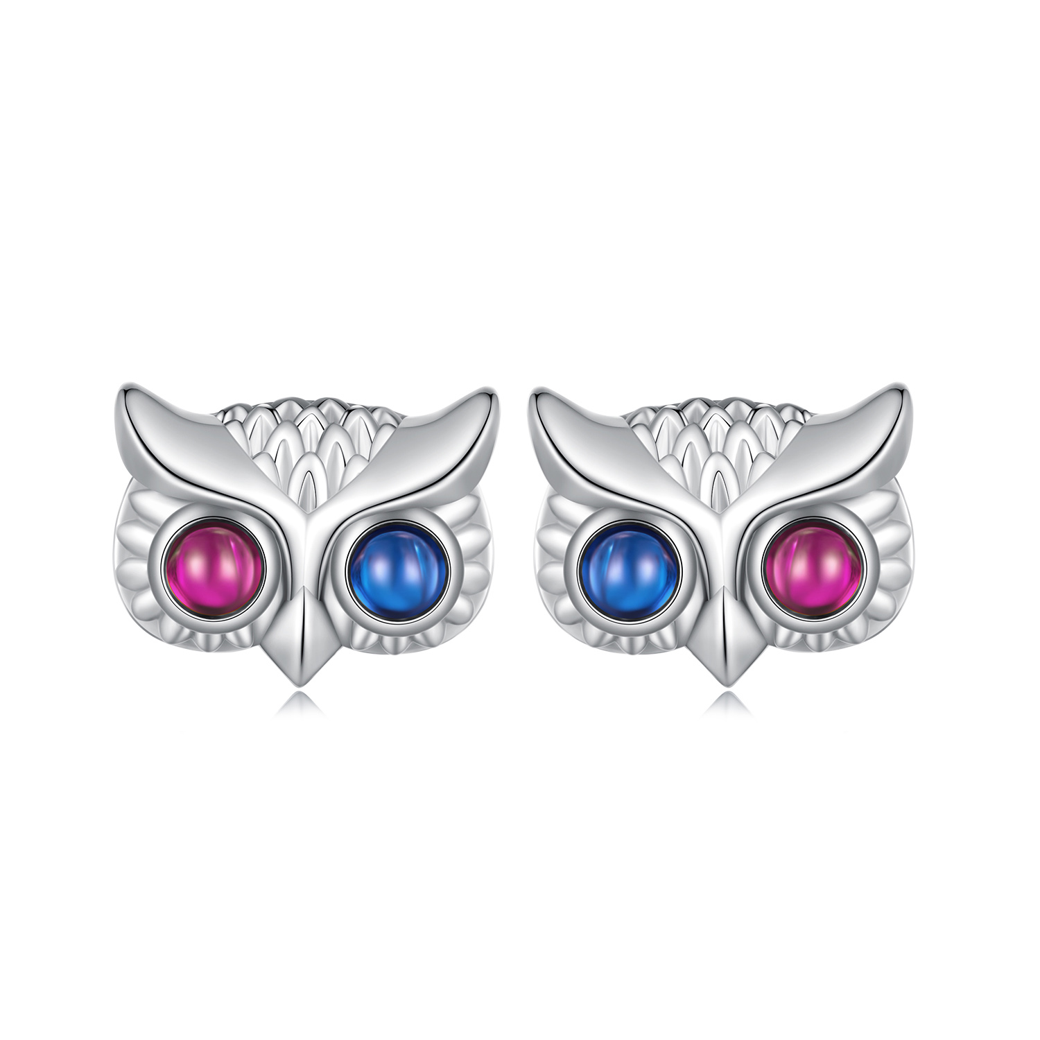 Pandora Stijl Uil Stud Oorbellen - SCE1602 Pandora Stijl Uil Stud Oorbellen - SCE1602