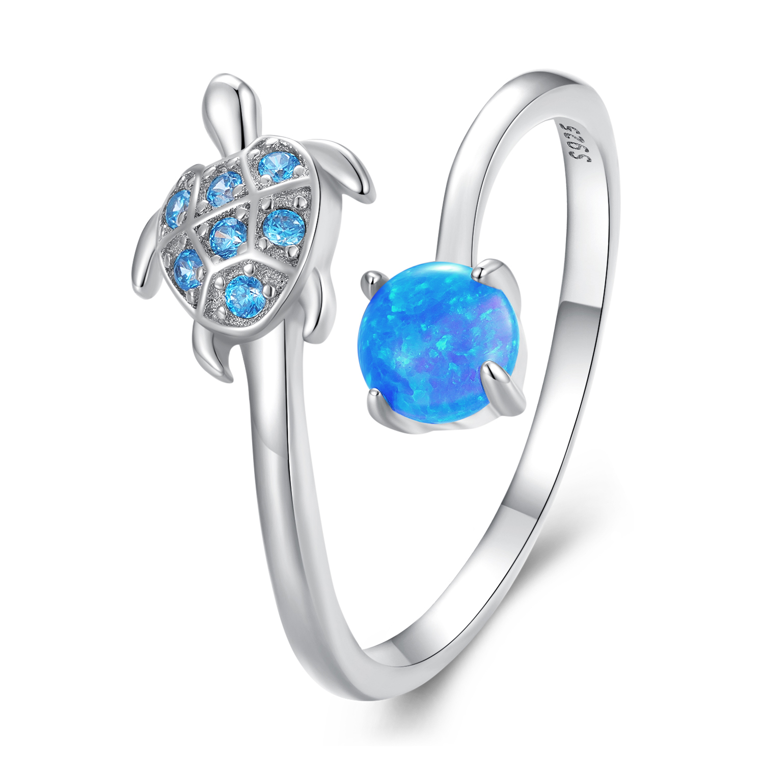 Pandora Stijl Zee Schildpad Ring - SCR928 Pandora Stijl Zee Schildpad Ring - SCR928