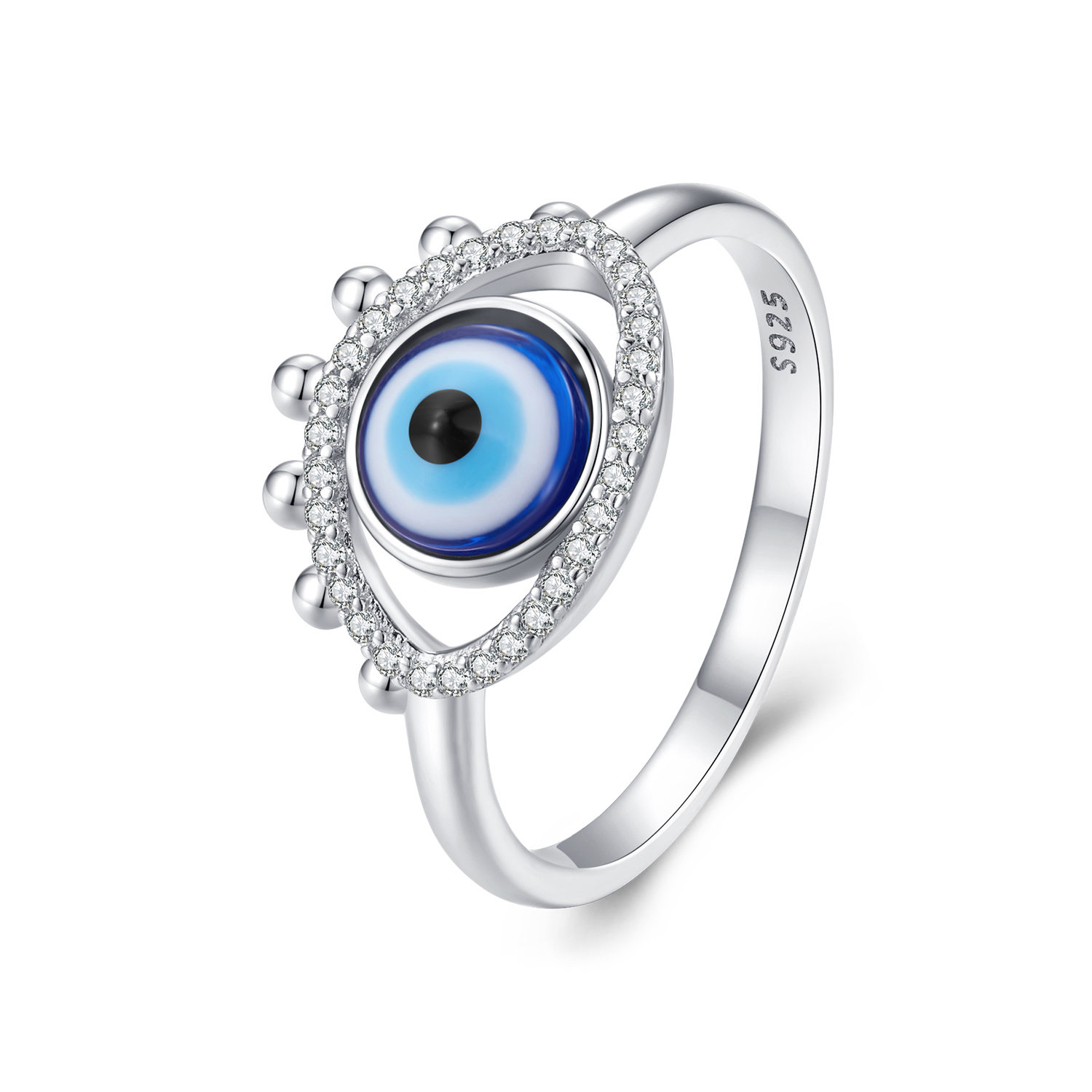 Pandora-stijl Duivelsoog Ring - BSR445 Pandora-stijl Duivelsoog Ring - BSR445