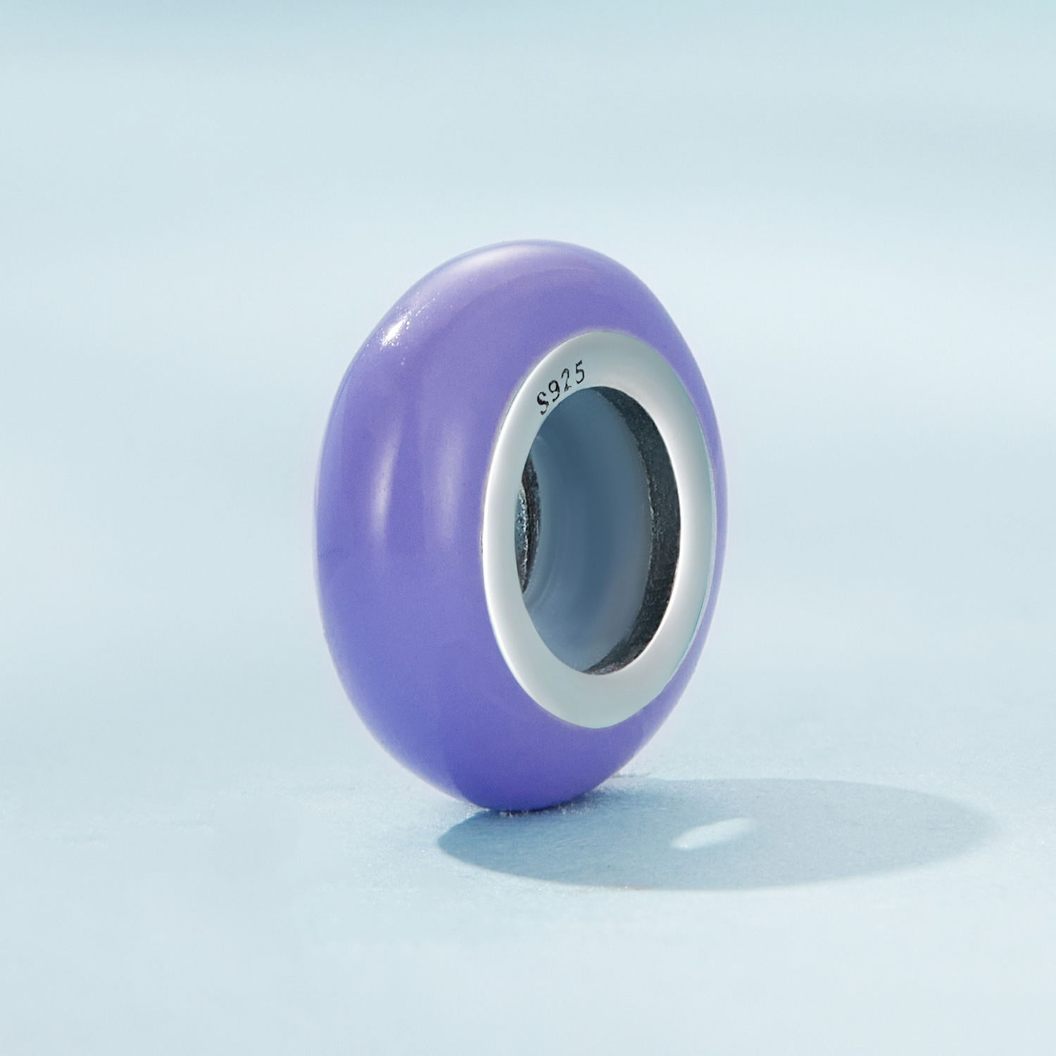 Pandora-stijl Silica Gel Spacer-bedel - SCC1450-BP