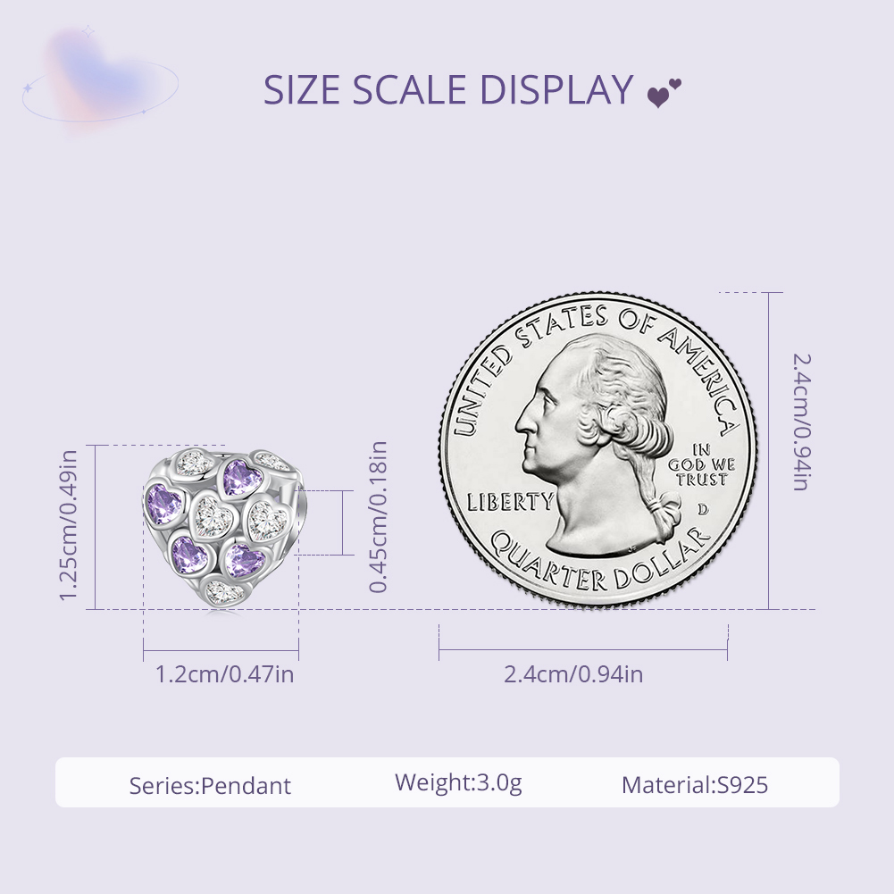 Pandora Stijl Harten Overal Bedel - SCC2451