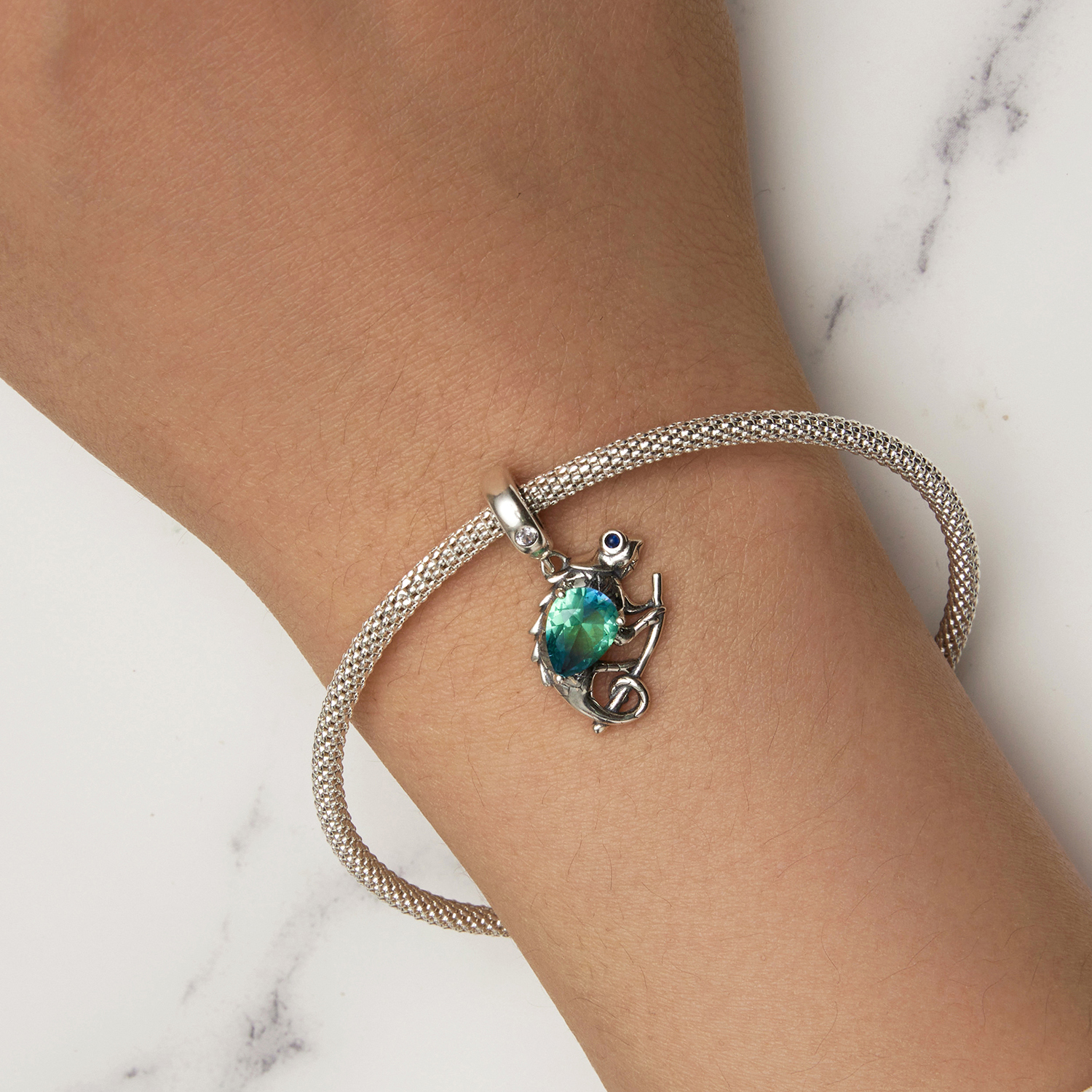 Pandora Stijl Kleurveranderende Bedel - SCC2527