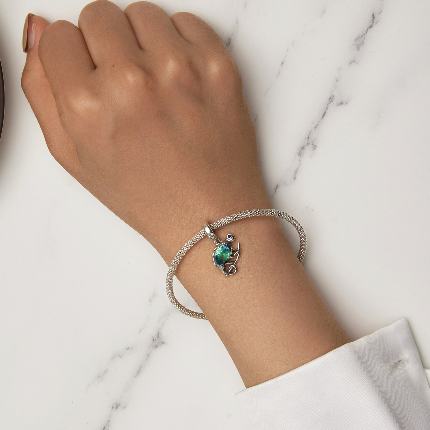Pandora Stijl Kleurveranderende Bedel - SCC2527