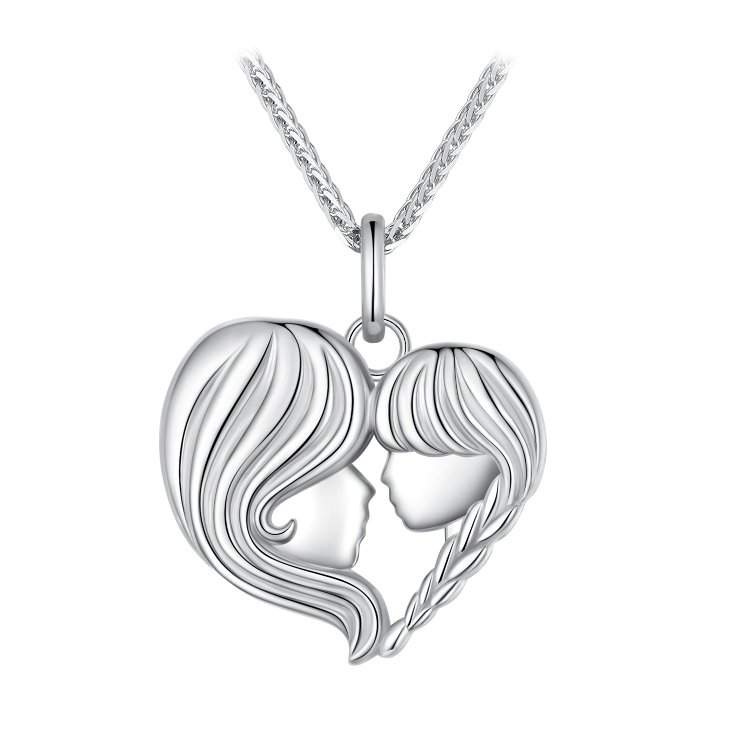 Pandora Stijl Moeder Dochter Ketting - BSN324 Pandora Stijl Moeder Dochter Ketting - BSN324